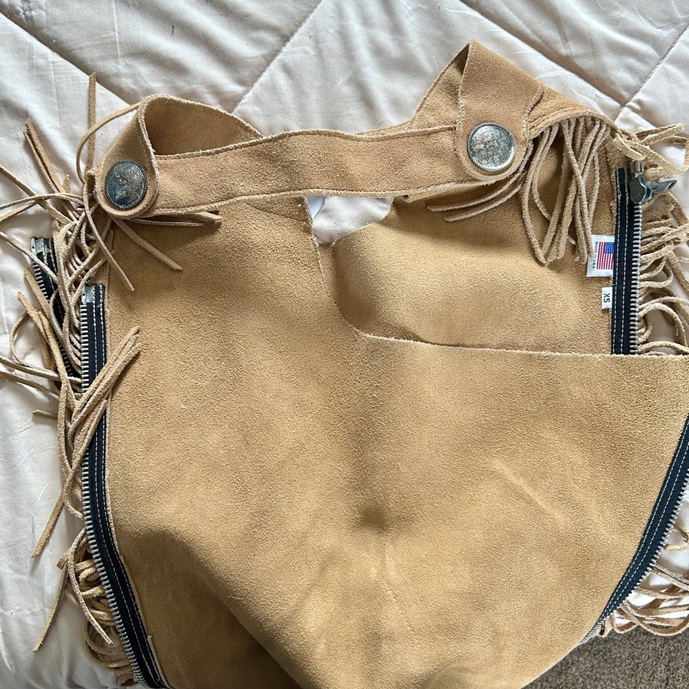 Suede Western Pleasure chaps